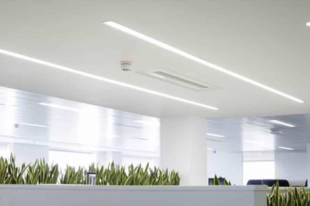 Linear ceiling lighting solution